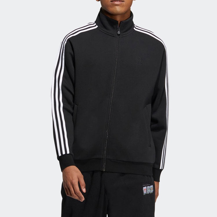 adidas Neo Essentials Sweatshirts FL 1 'Black' IA6909 - 2