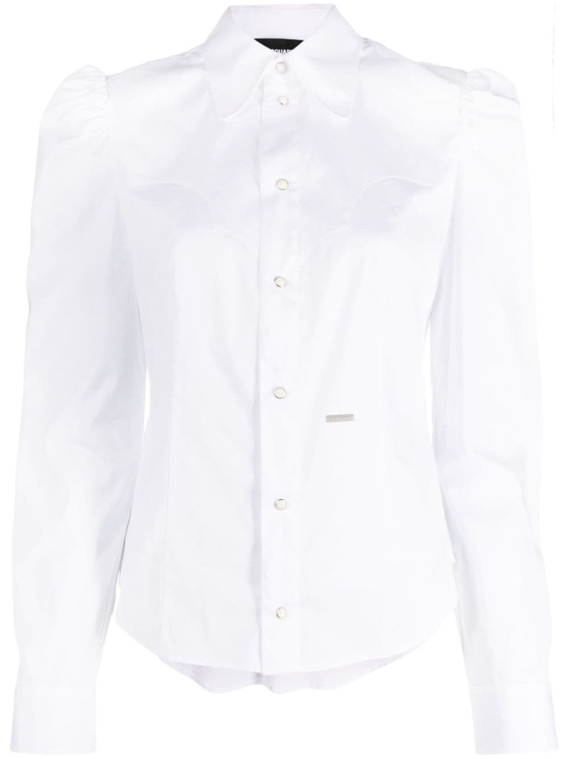 long-sleeve button-up shirt 1