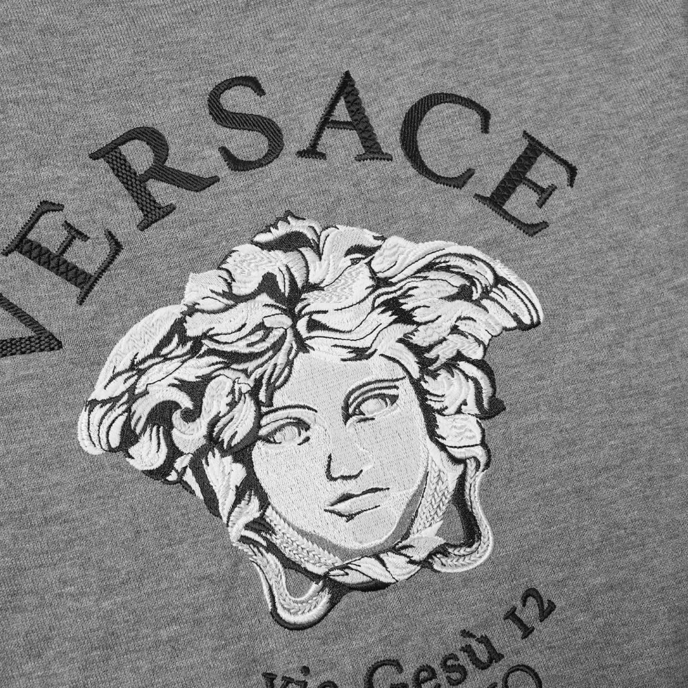 Versace Via Gesu Logo Crew Knit - 3