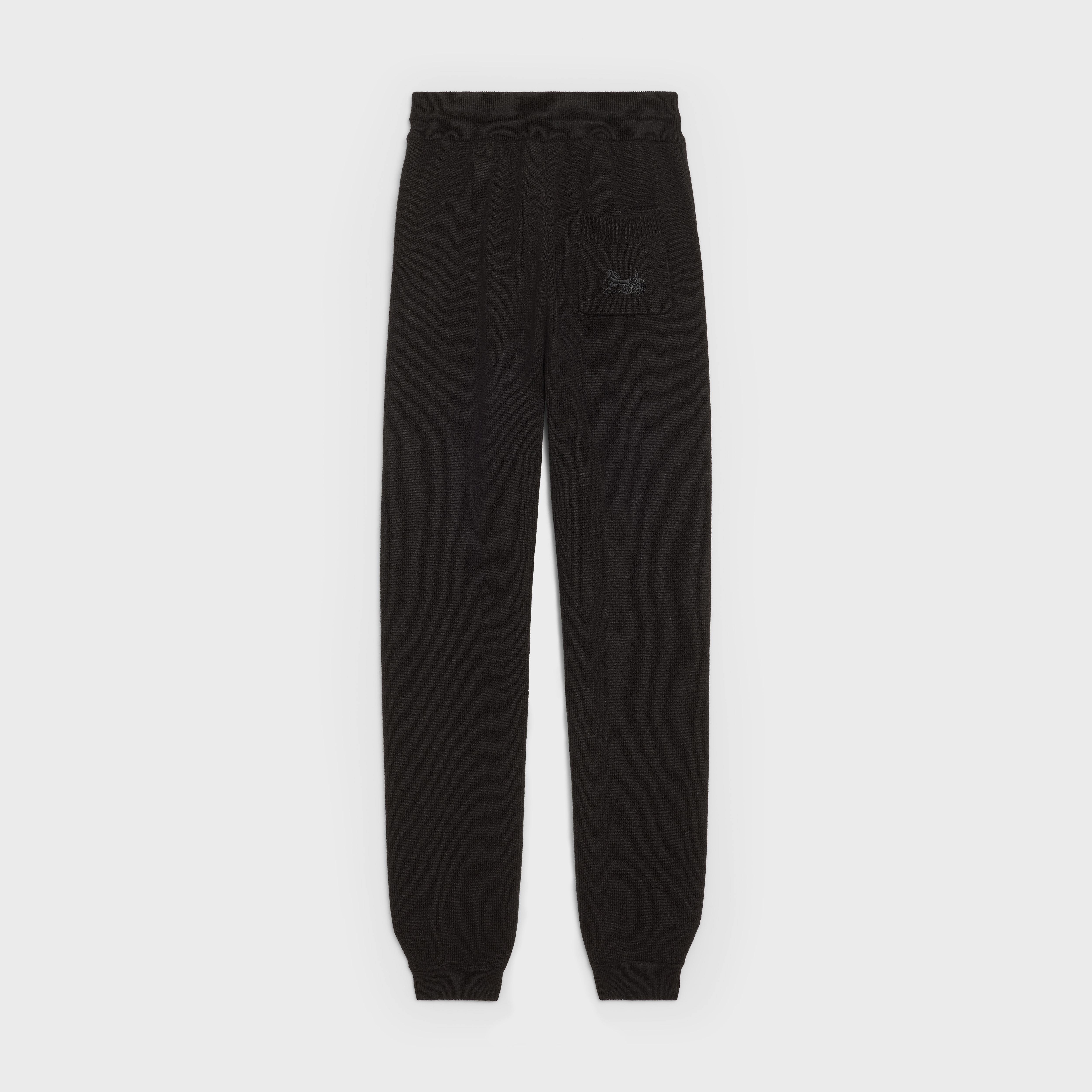 TRACK PANTS IN SULKY CASHMERE AND WOOL - 2