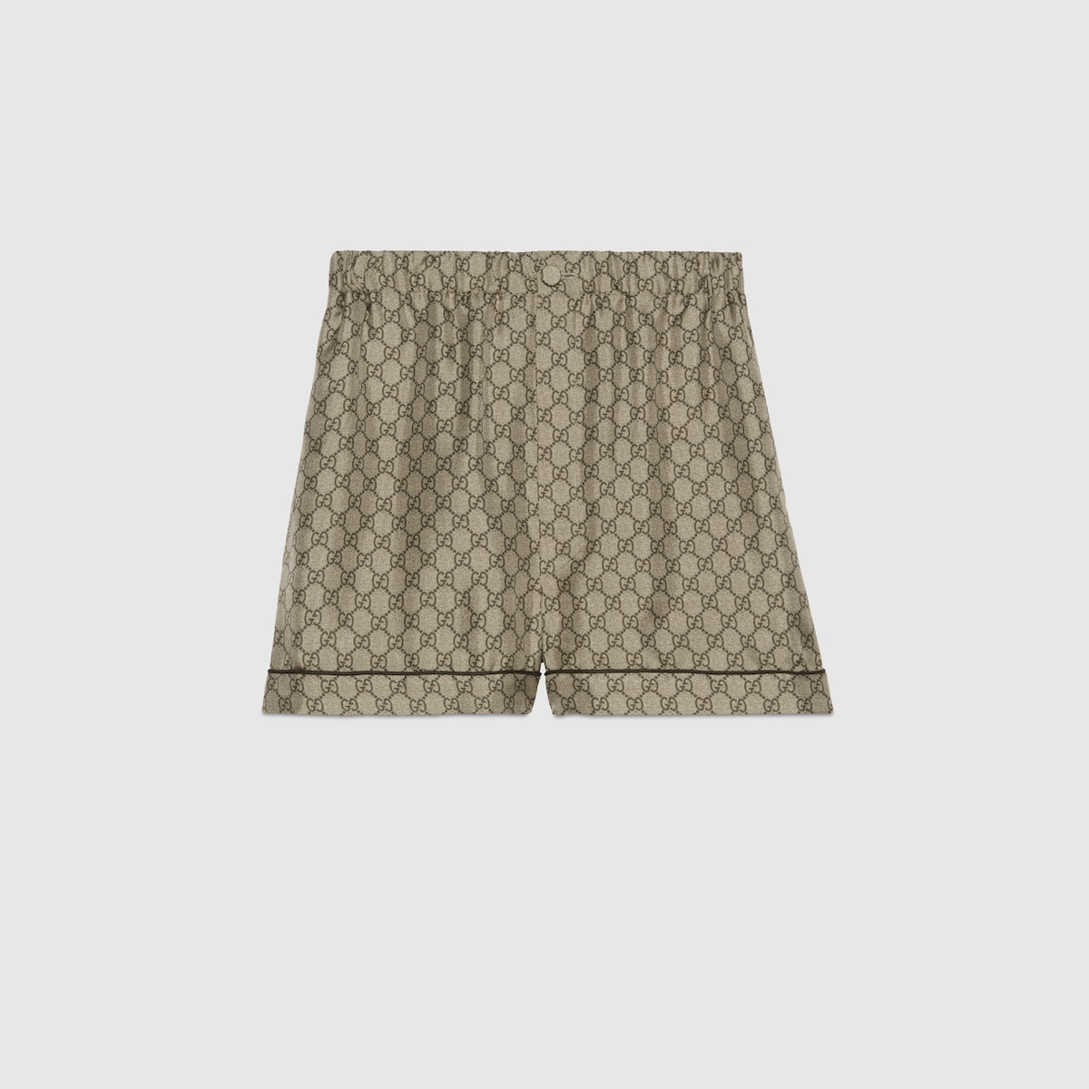 GG Supreme silk shorts - 1