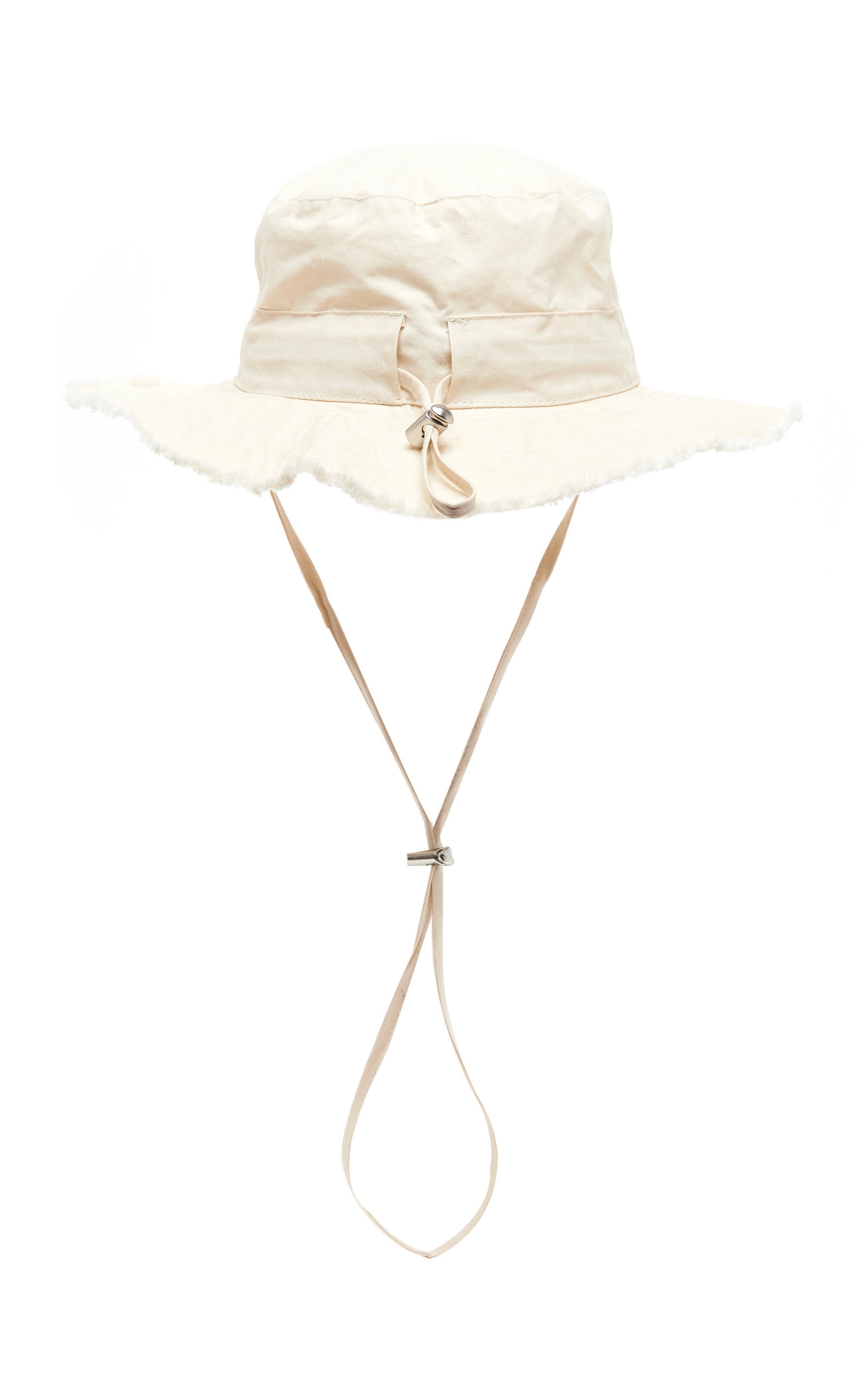 Le Bob Artichaut Cotton Bucket Hat white - 3