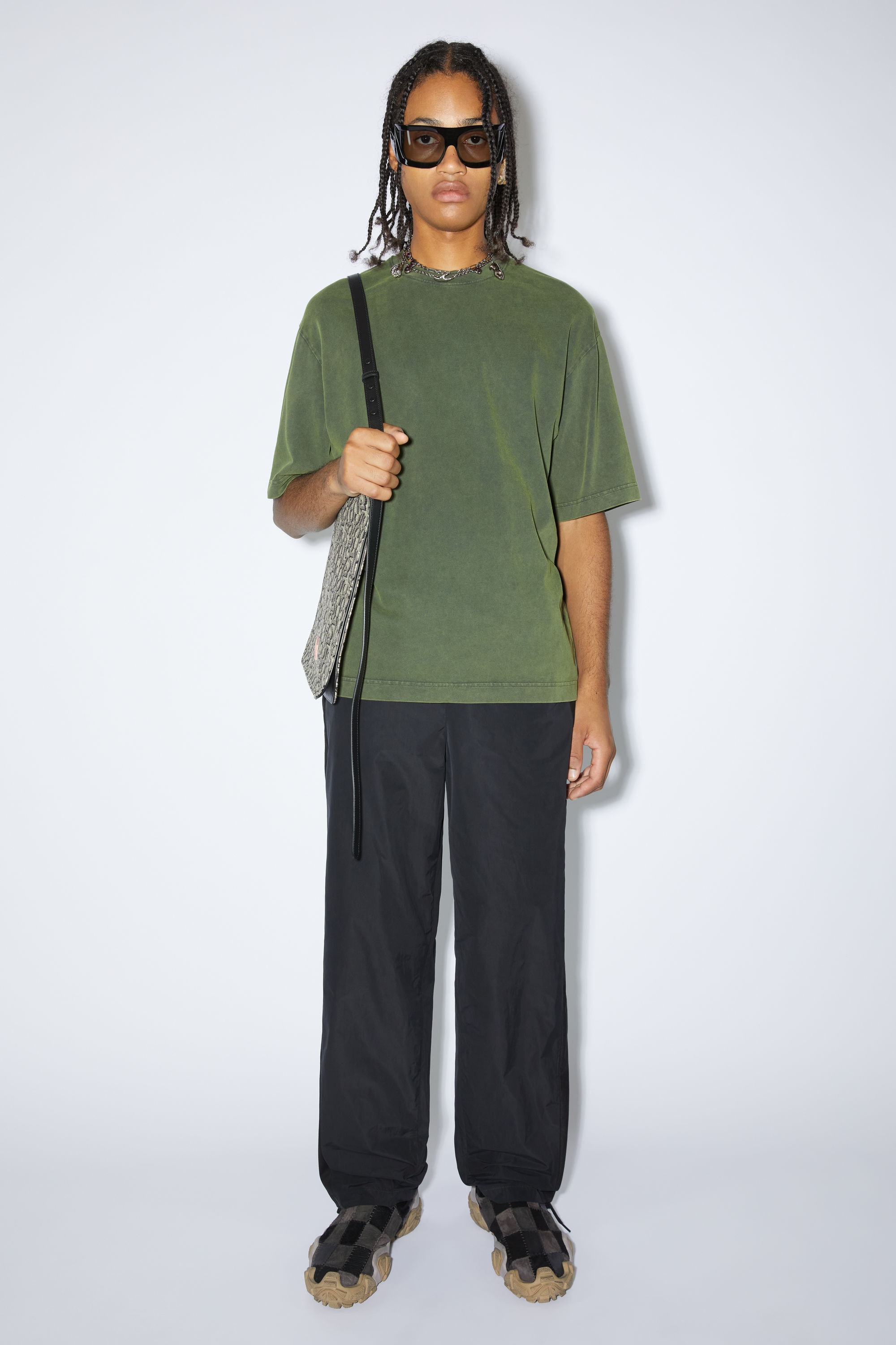 Relaxed fit trousers - Black - 2