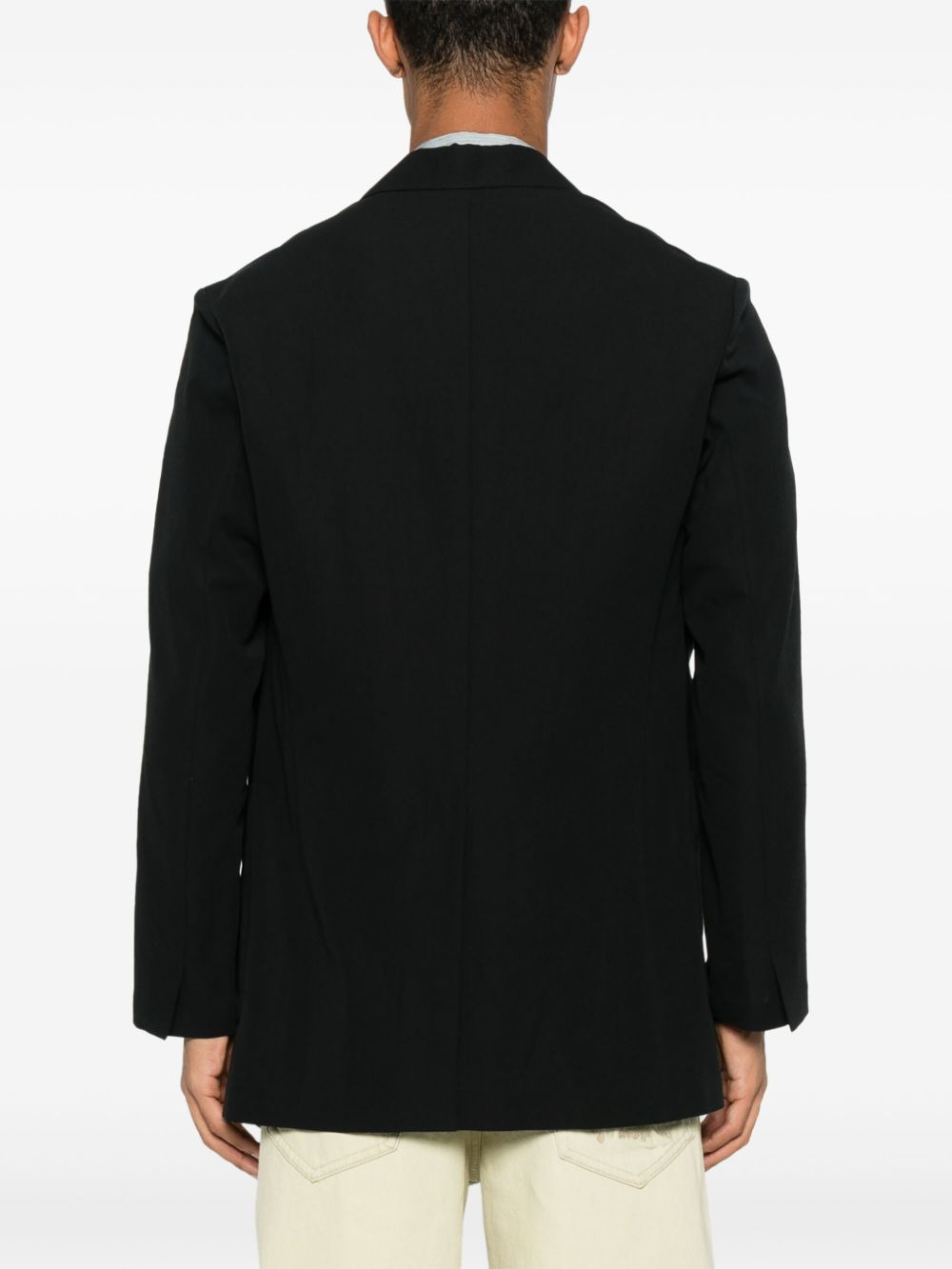 cotton-wool blazer - 4