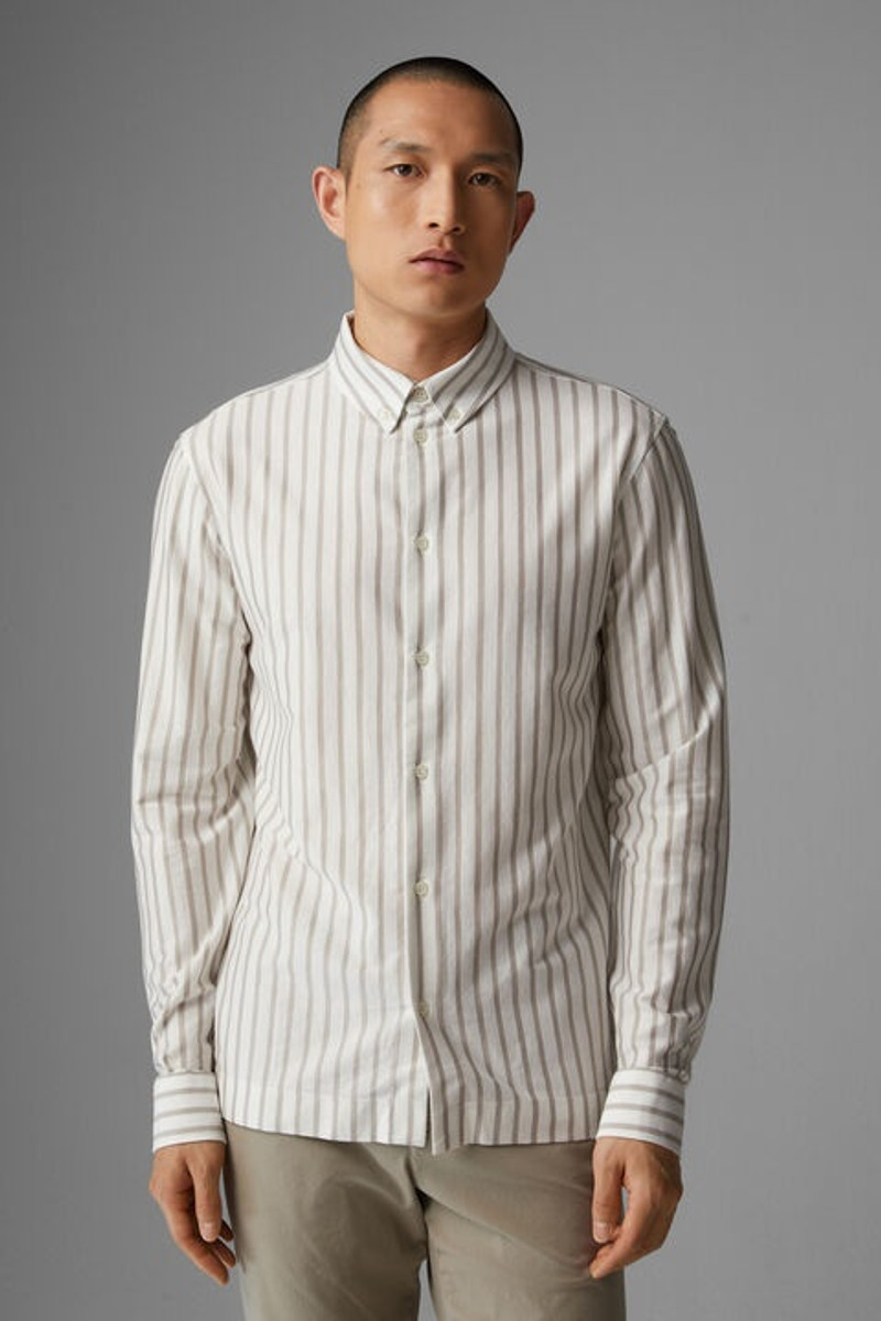 BOGNER Franz Shirt in Off-white/Beige outlook