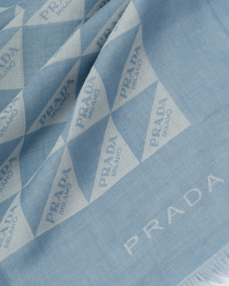 Prada Wool and silk scarf outlook