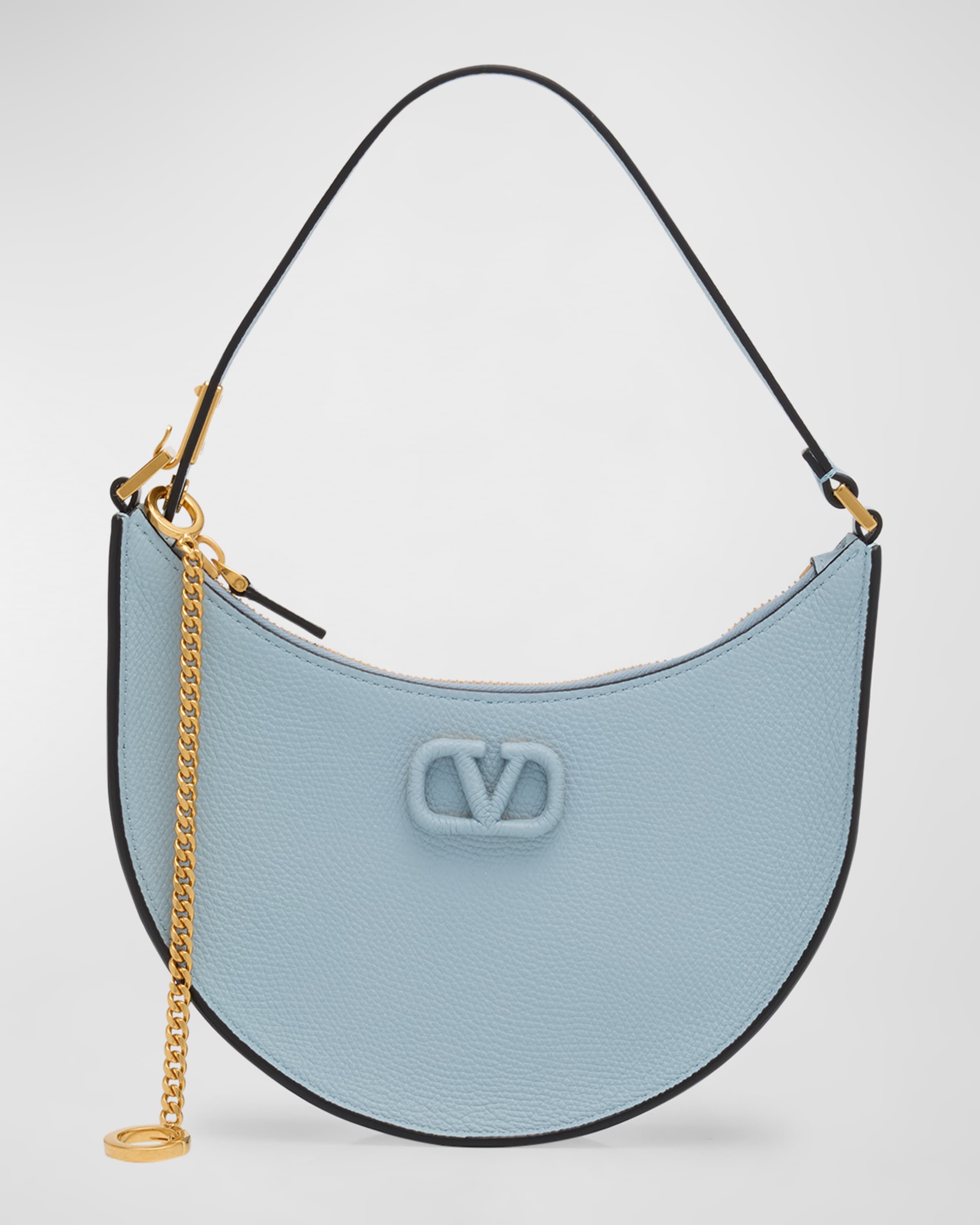 VLOGO Mini Leather Hobo Bag - 1