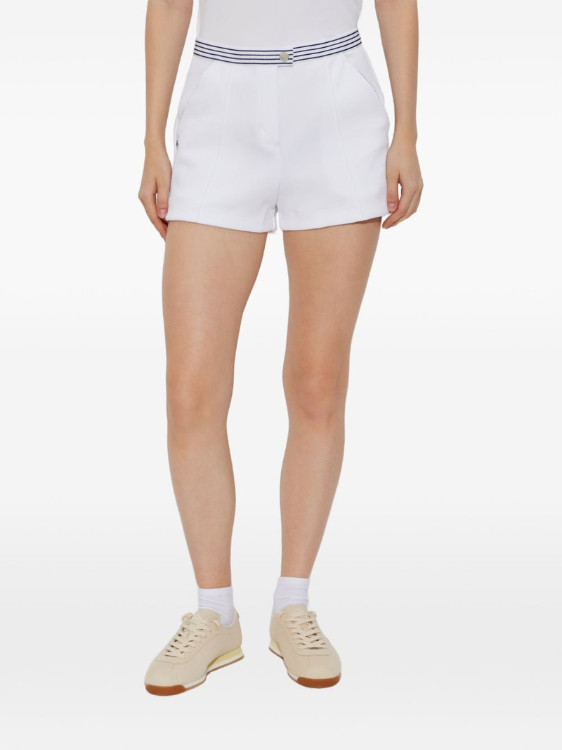 striped-waistband shorts 3