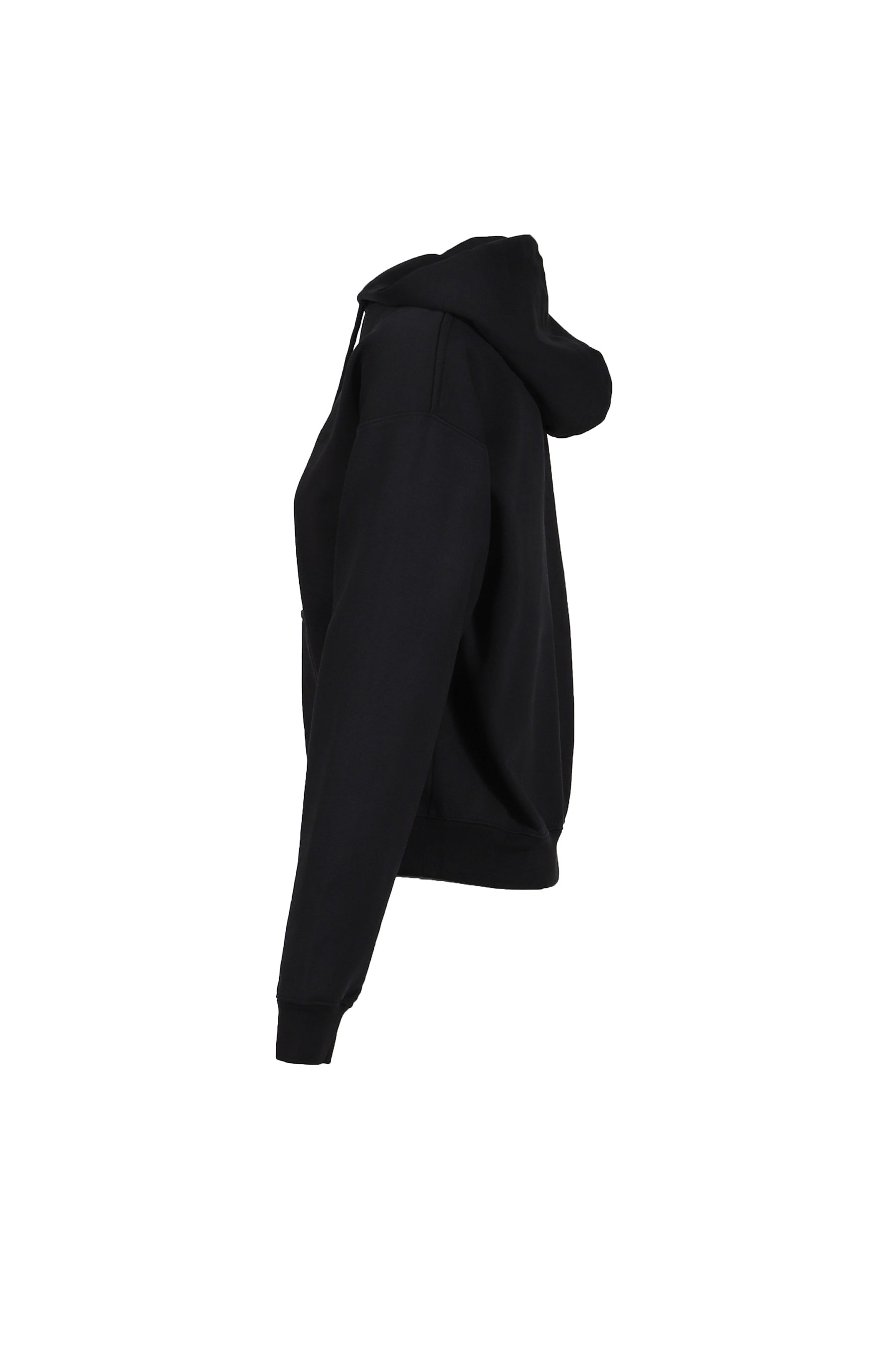 LOGO FITTED HOODIE / BLK - 7