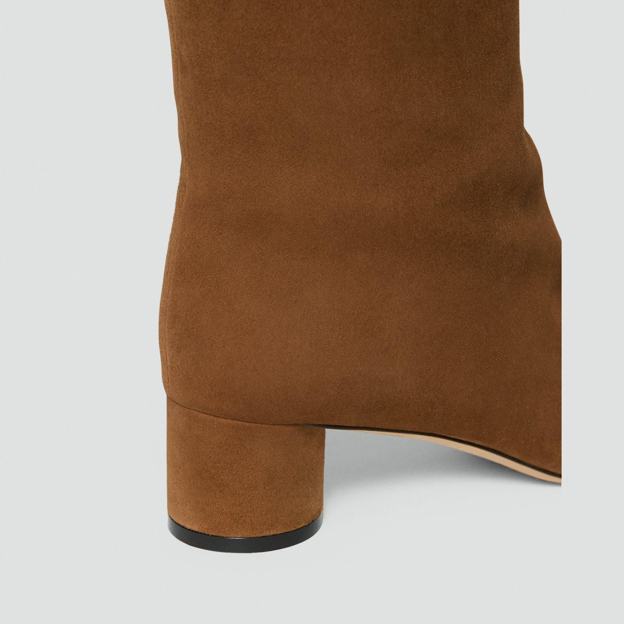 Tall Boot in Suede - 6