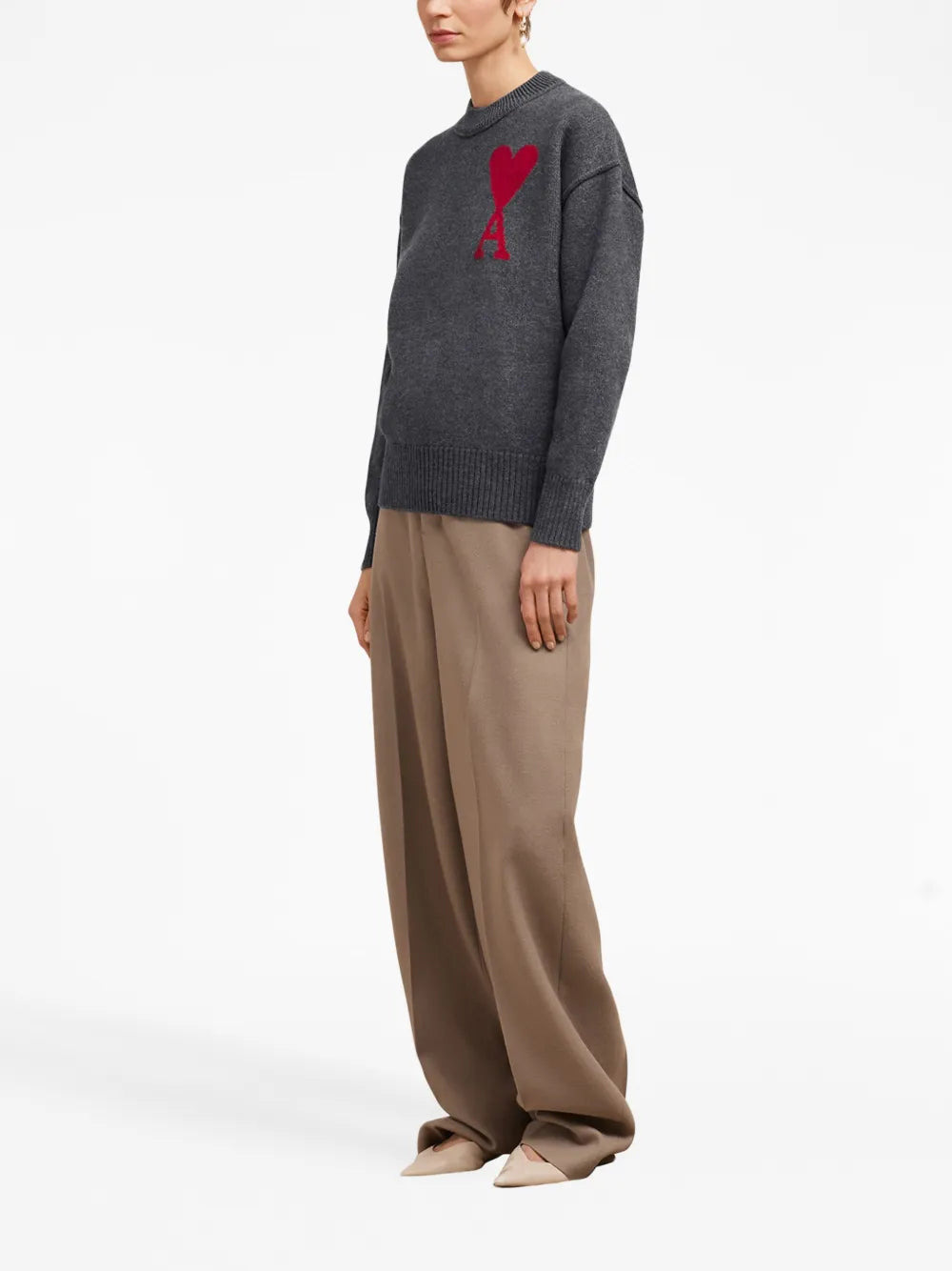 Pull Ami de coeur rouge - 3
