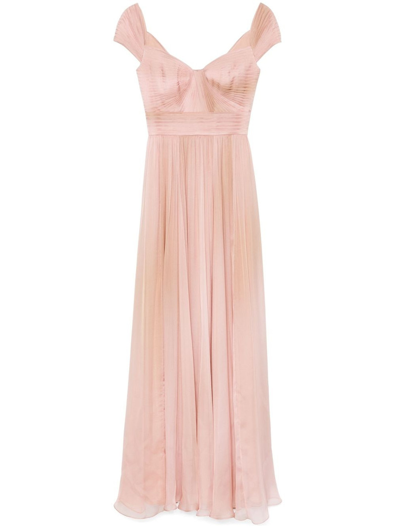 pleated gown 1