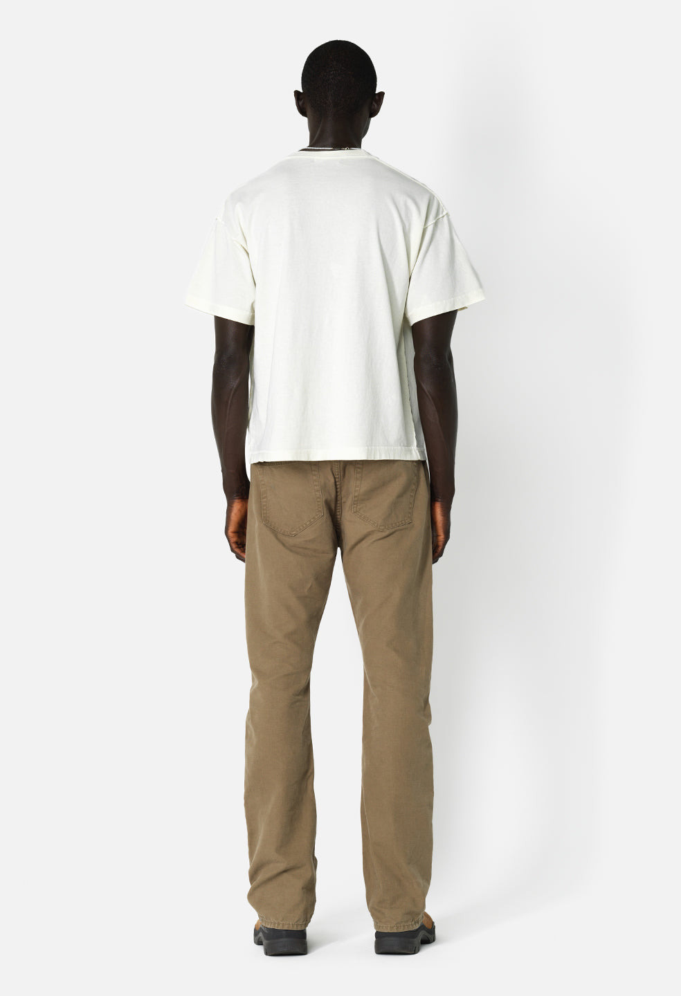 REVERSED CROPPED TEE - 5