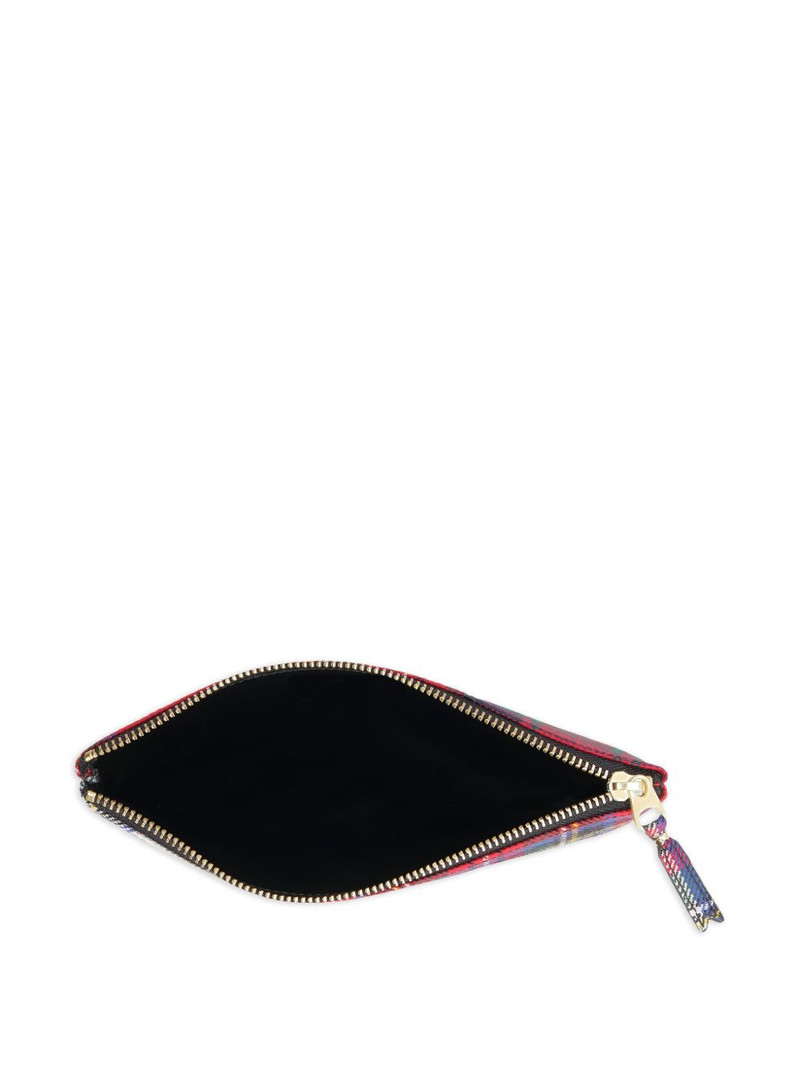 tartan-patchwork clutch 3