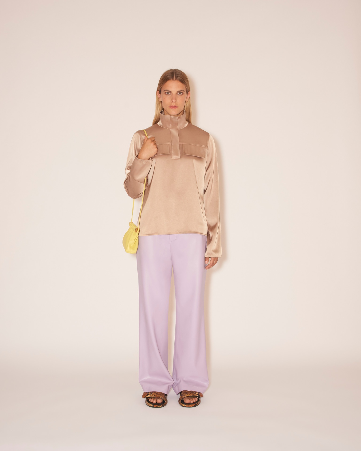 THE BAR CLUTCH MINI - Mini clutch bag - Yellow - 4