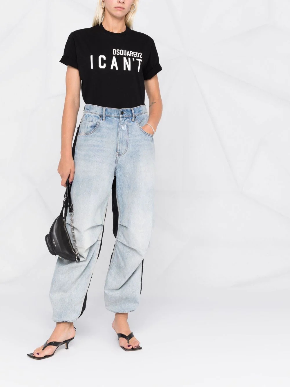 slogan-print T-shirt - 2