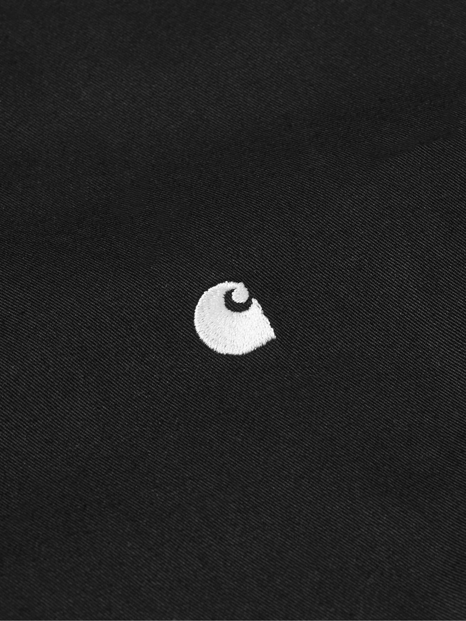Madison Button-Down Collar Logo-Embroidered Cotton-Corduroy Shirt - 4