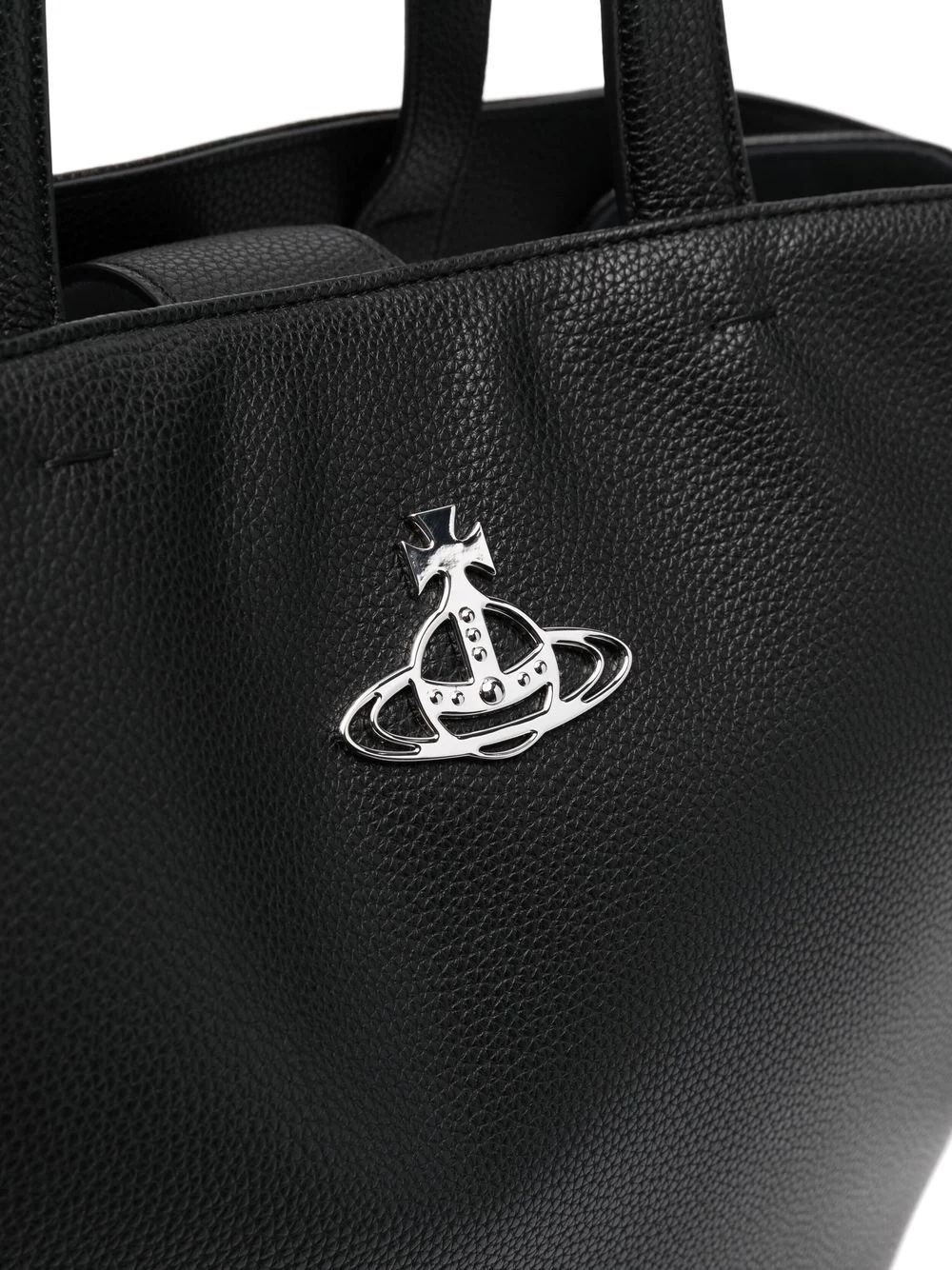 logo-plaque tote bag - 5