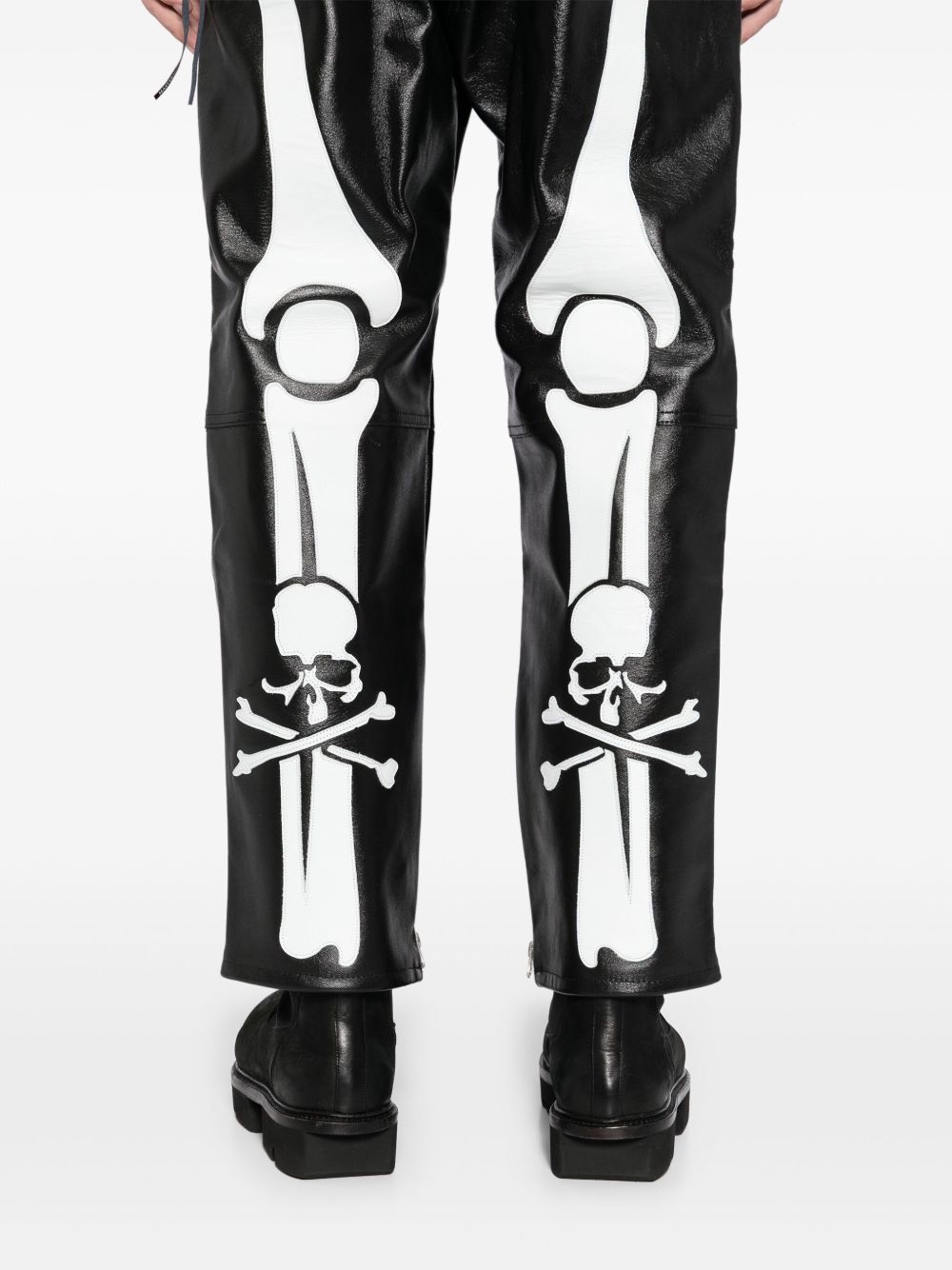 logo-patch trousers - 5