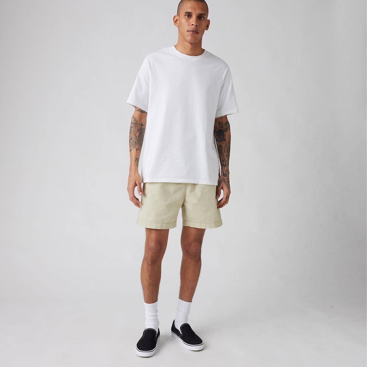 LEVI'S® XX CHINO EASY COTTON LINEN MEN'S SHORTS - 3
