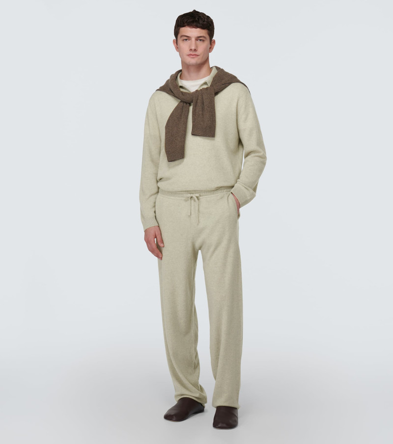 LE KASHA Gibson cashmere polo sweater outlook