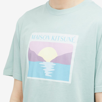 Maison Kitsuné Maison Kitsuné Sunset Postcard Comfort T-Shirt outlook