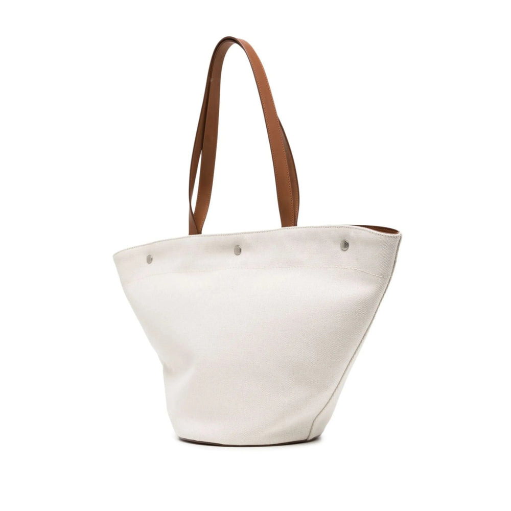 Saint Laurent Neutrals Tote Bags Women - 3