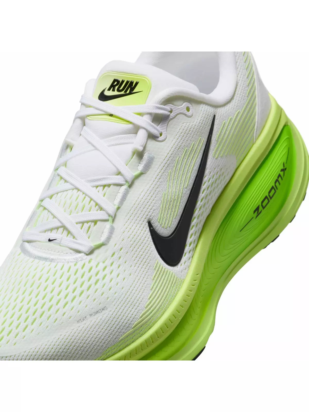 Vomero 18 "White/Electric Green/Volt/Black" Men's Running Shoe - 7