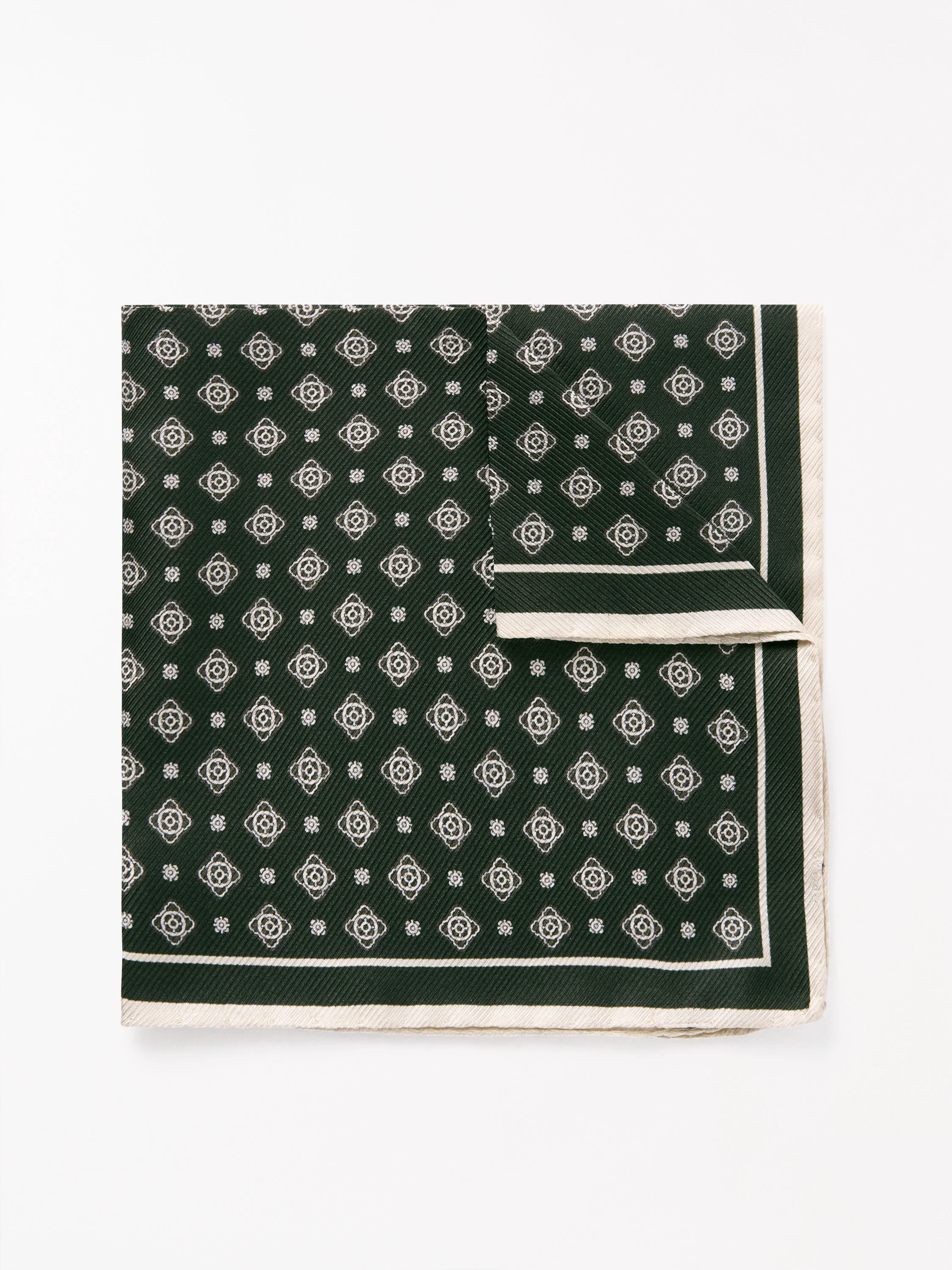 Quadra Silk Handkerchief - 1