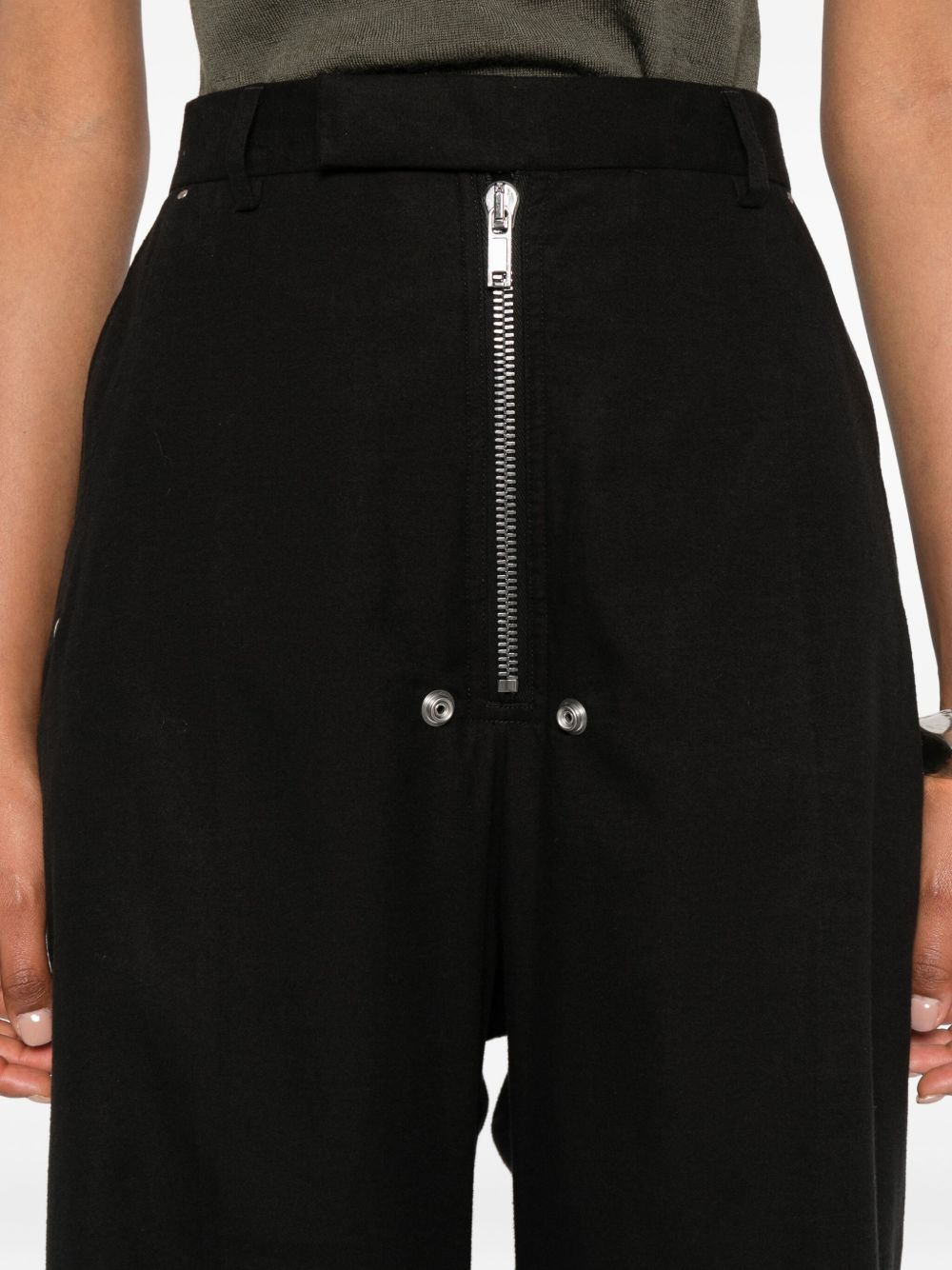 zip-fly button trousers - 5