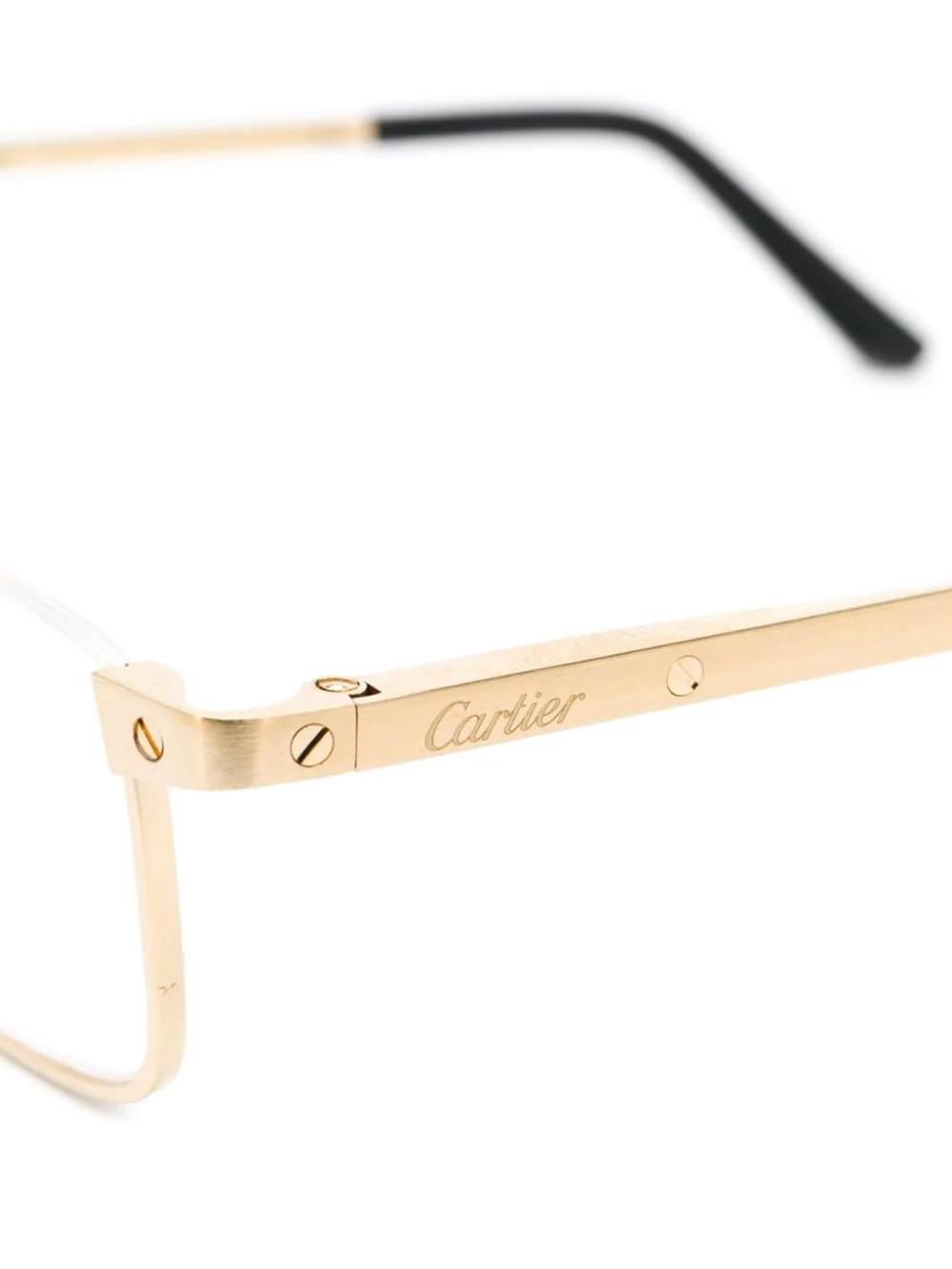 gold square glasses - 3