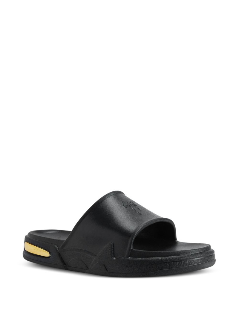 Giuseppe Zanotti logo rubber slide outlook