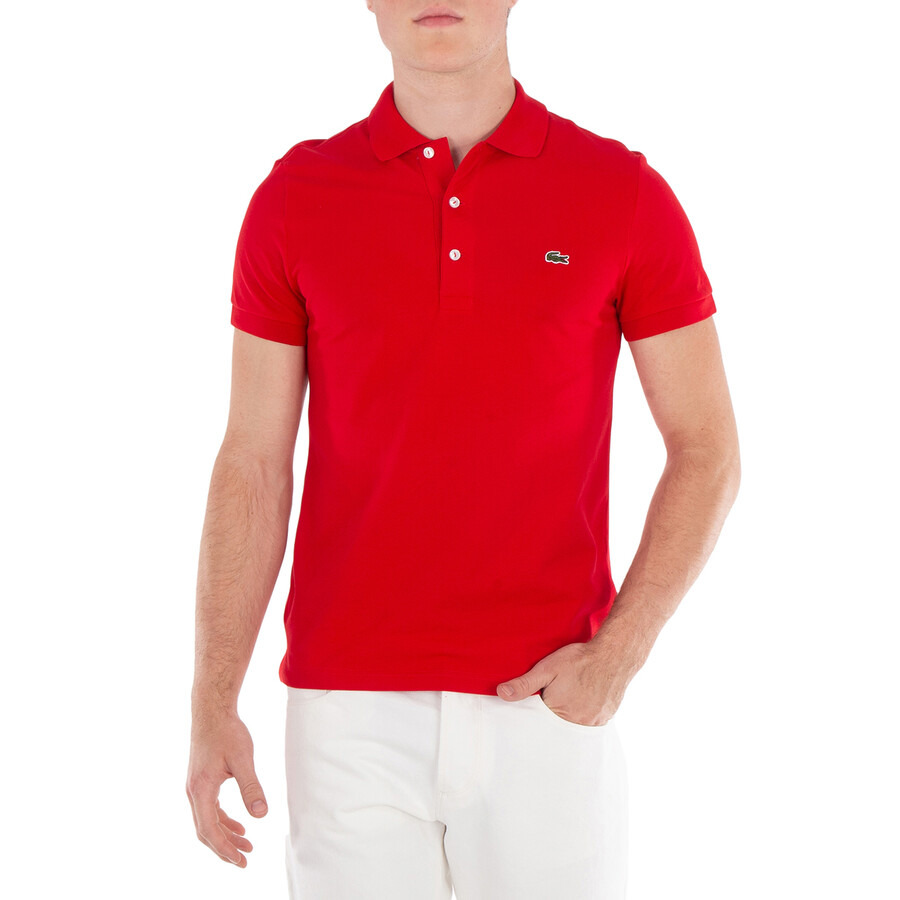 Lacoste Classic Slim Fit Cotton Pique Polo Shirt - 3