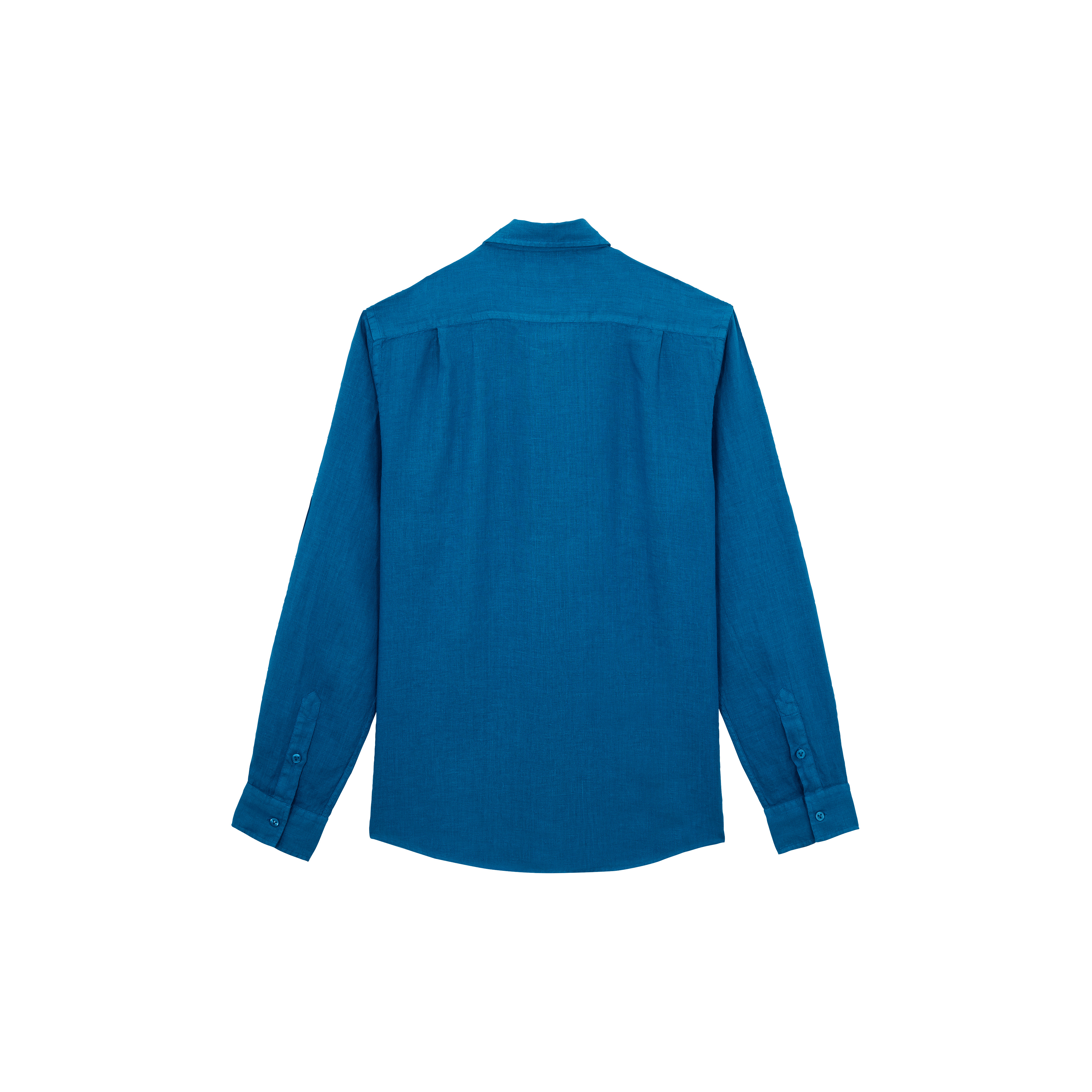 Men Linen Shirt Solid - 2