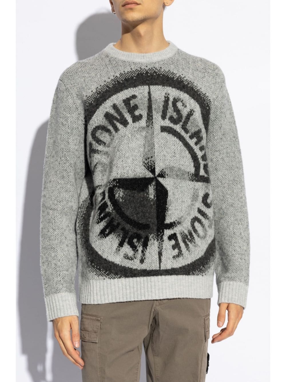 Compass-motif jumper - 3