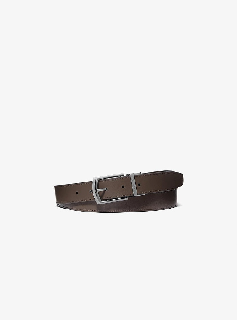 MICHAEL KORS Reversible Leather Belt outlook