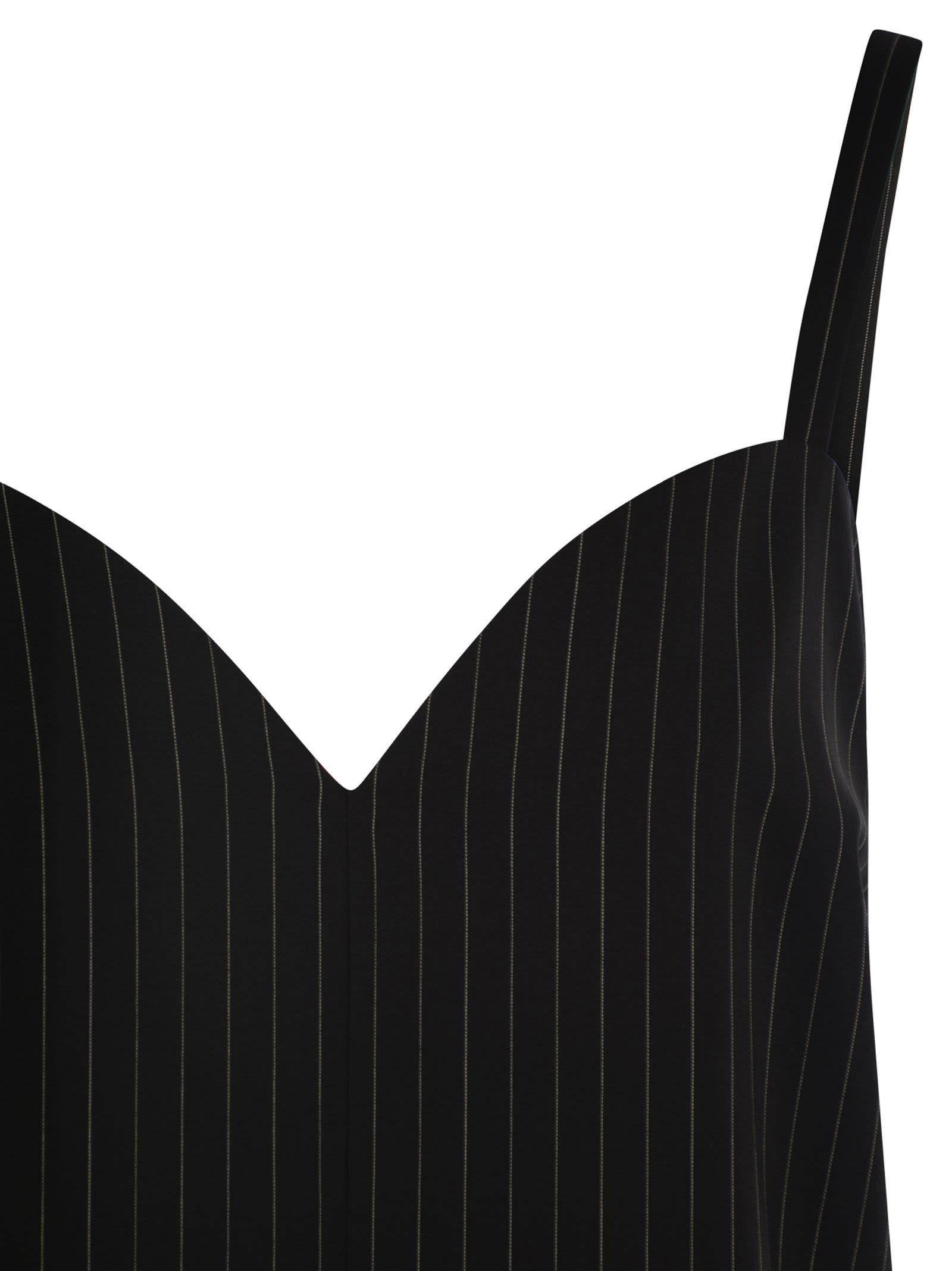 Maxmara Women Elam - Pinstripe Wool Cloth Dress - 4