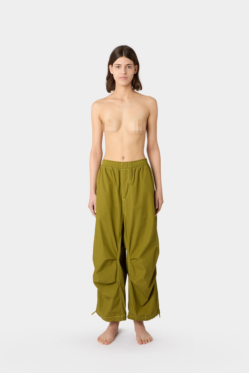 COULISSE CARGO PANTS / olive green 5