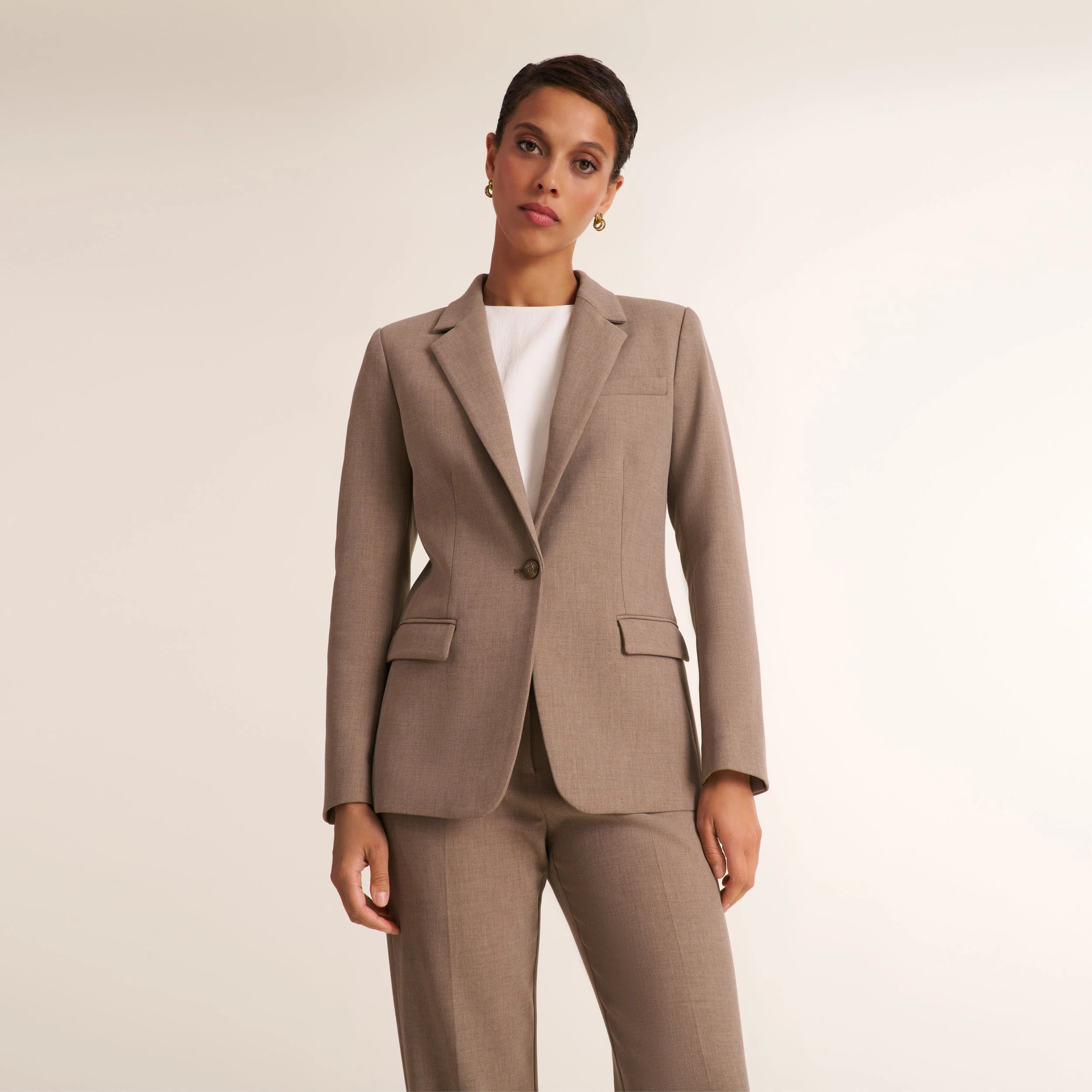 Yiyan Classic Blazer - Luxe Flex Suiting - 1