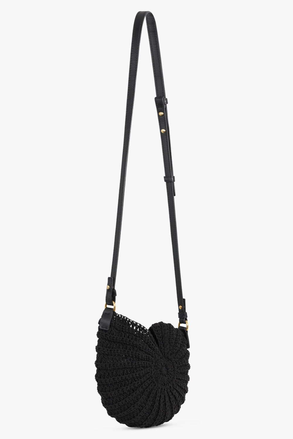 SEA TREASURES CROCHET CROSSBODY BAG | BLACK - 2
