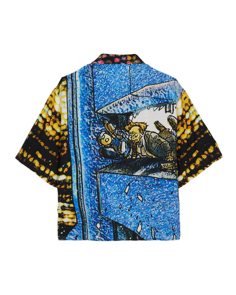 BRAIN DEAD Brain Dead x Ghost In The Shell Thermal-Optical Camo Rayon - Multi outlook