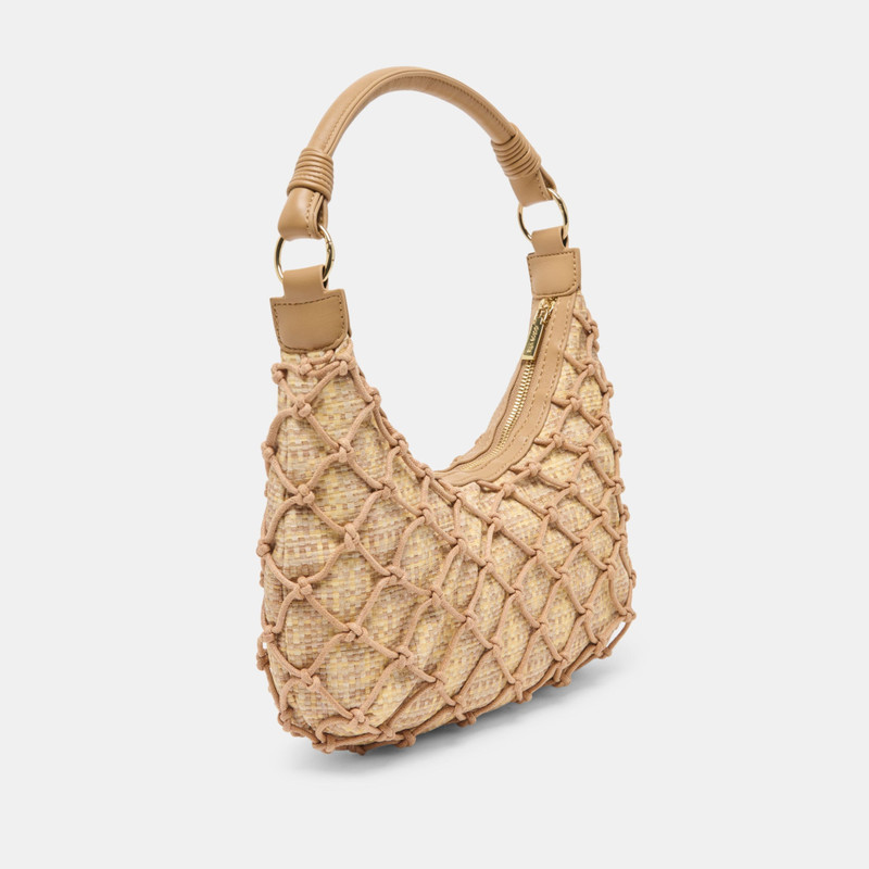 POSITANO SHOULDER BAG NATURAL RAFFIA 6