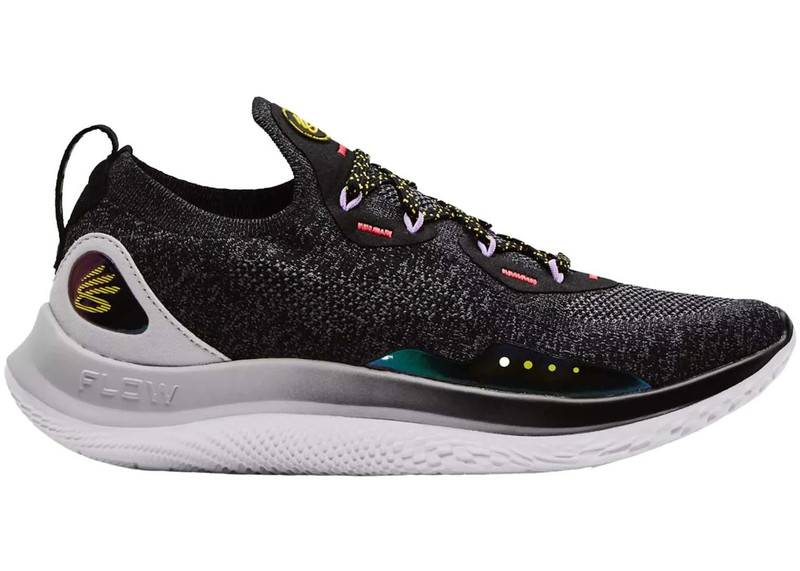 Under Armour Curry Flow Go Black Grey 1