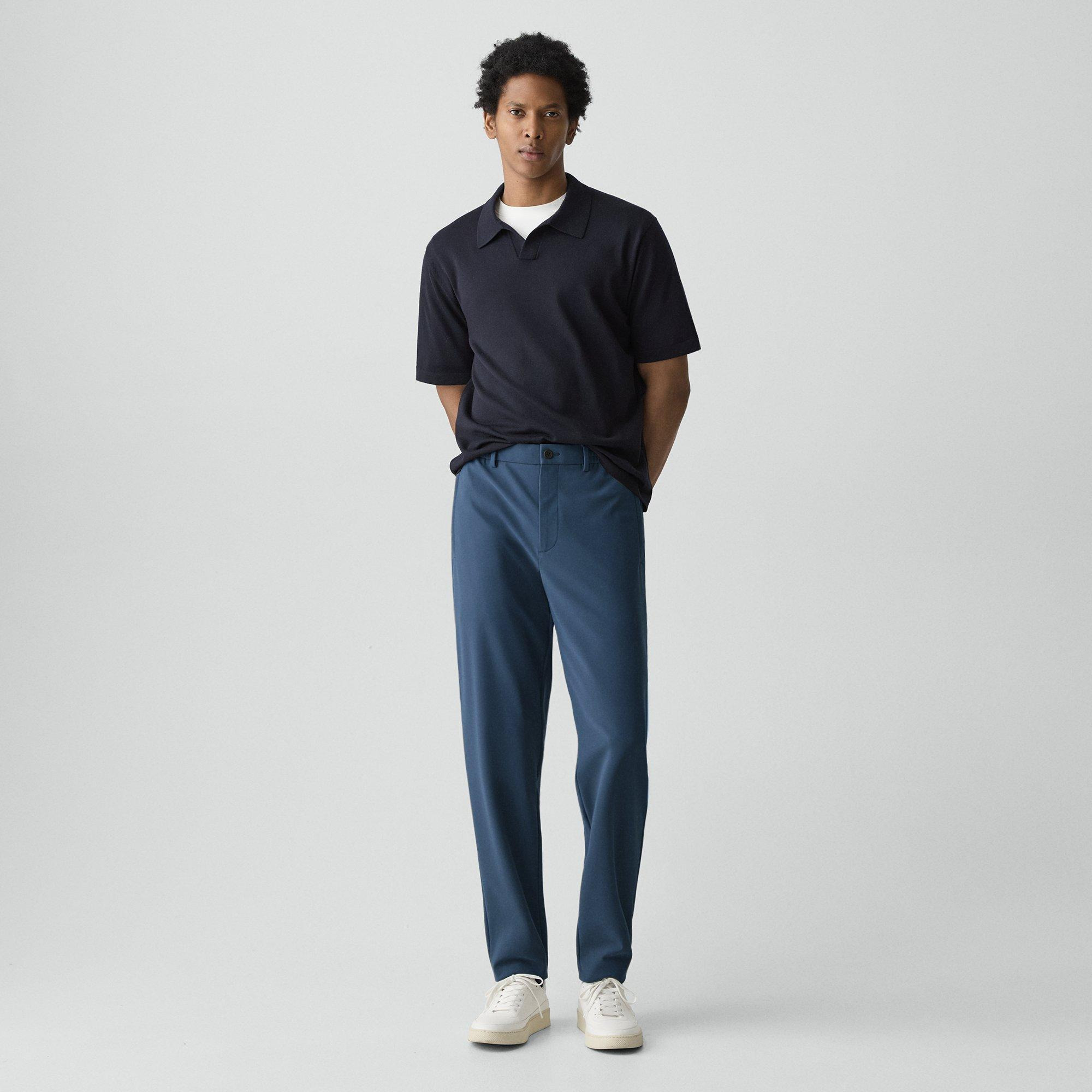 Curtis Drawstring Pant in Precision Ponte - 3