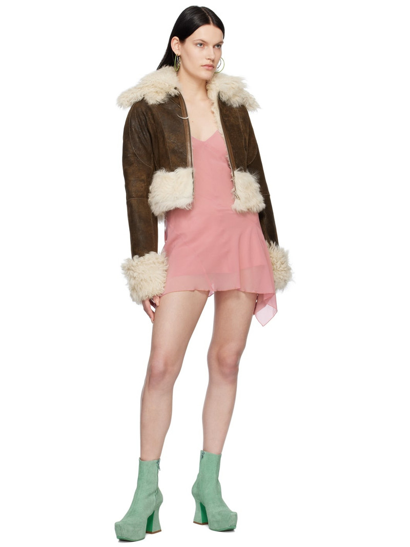 KNWLS Pink Spira Minidress outlook