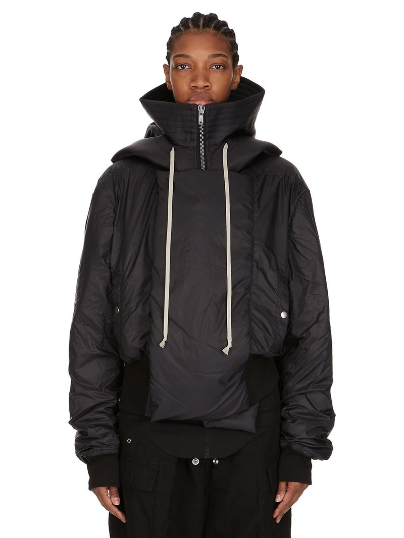 Black Concordians Cropped Alice Bomber Jacket 1