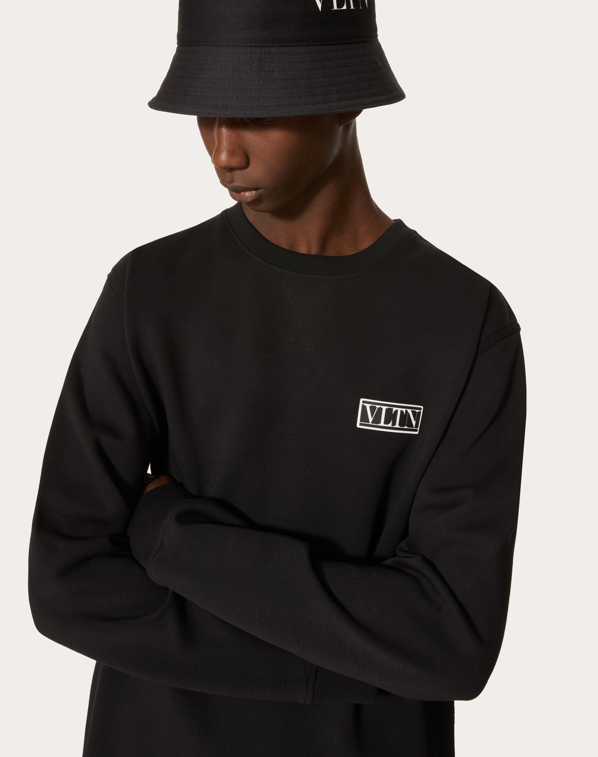 VLTN TAG CREW-NECK SWEATSHIRT - 5