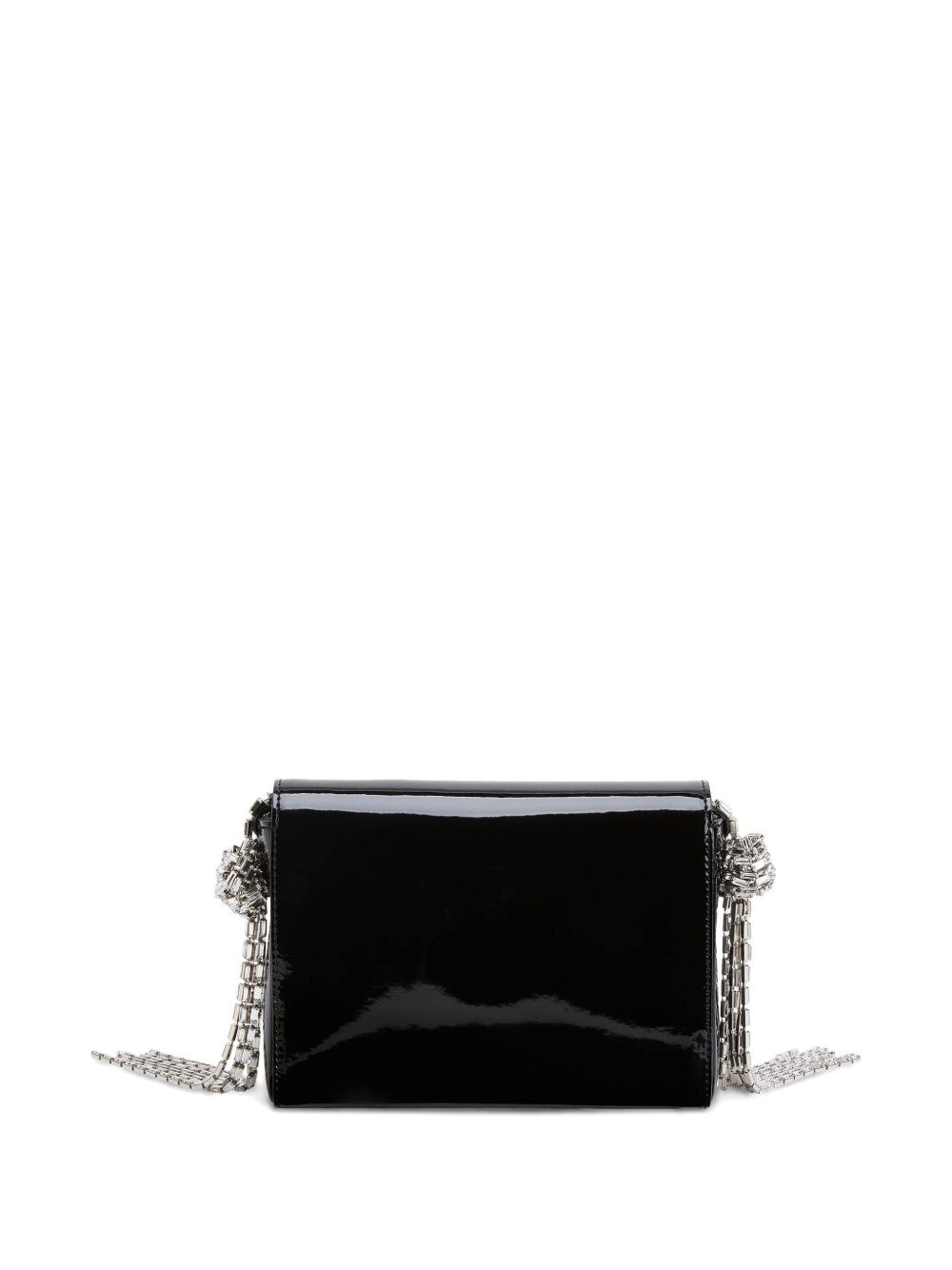 patent-finish clutch bag - 3