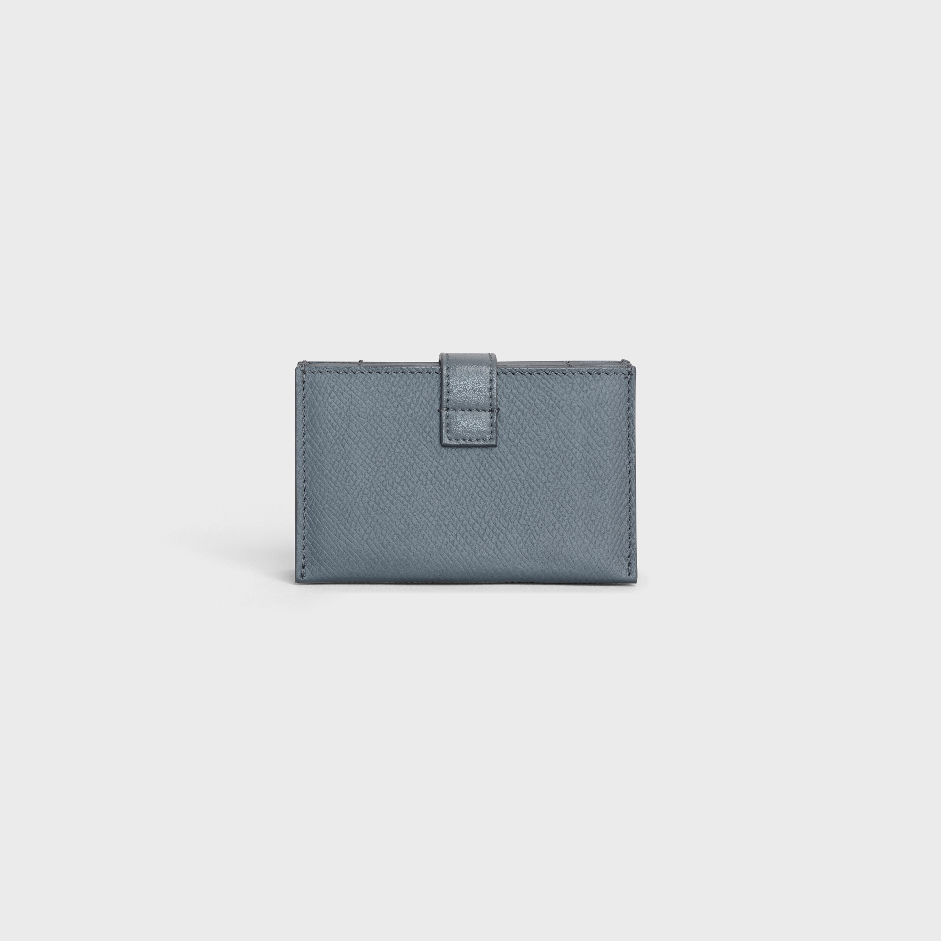 ACCORDEON CARD HOLDER IN GRAINED CALFSKIN - 3