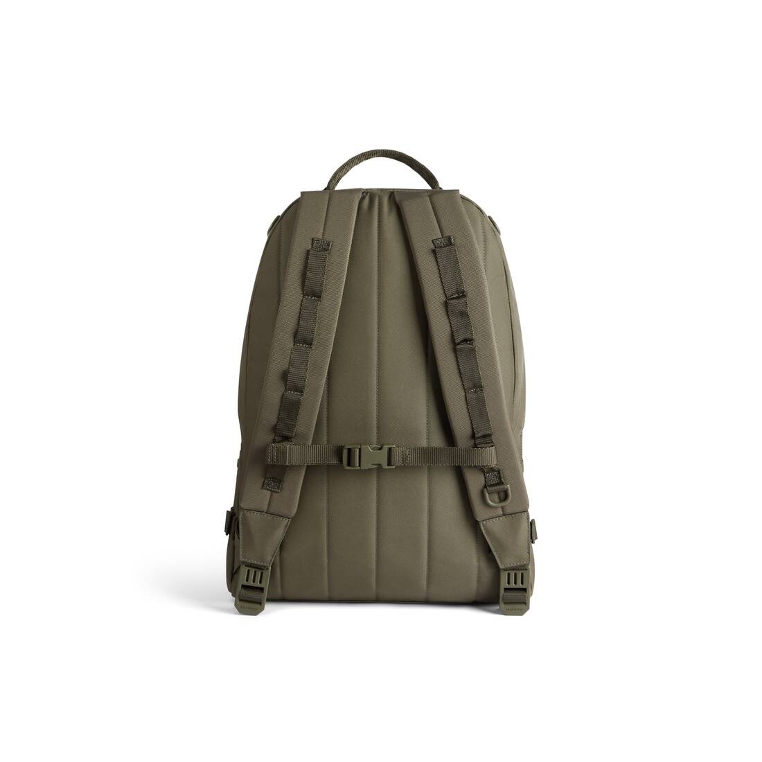 Men's Army Medium Multicarry Backpack in Dark Green - 3